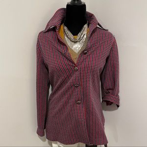 Vintage red & blue top